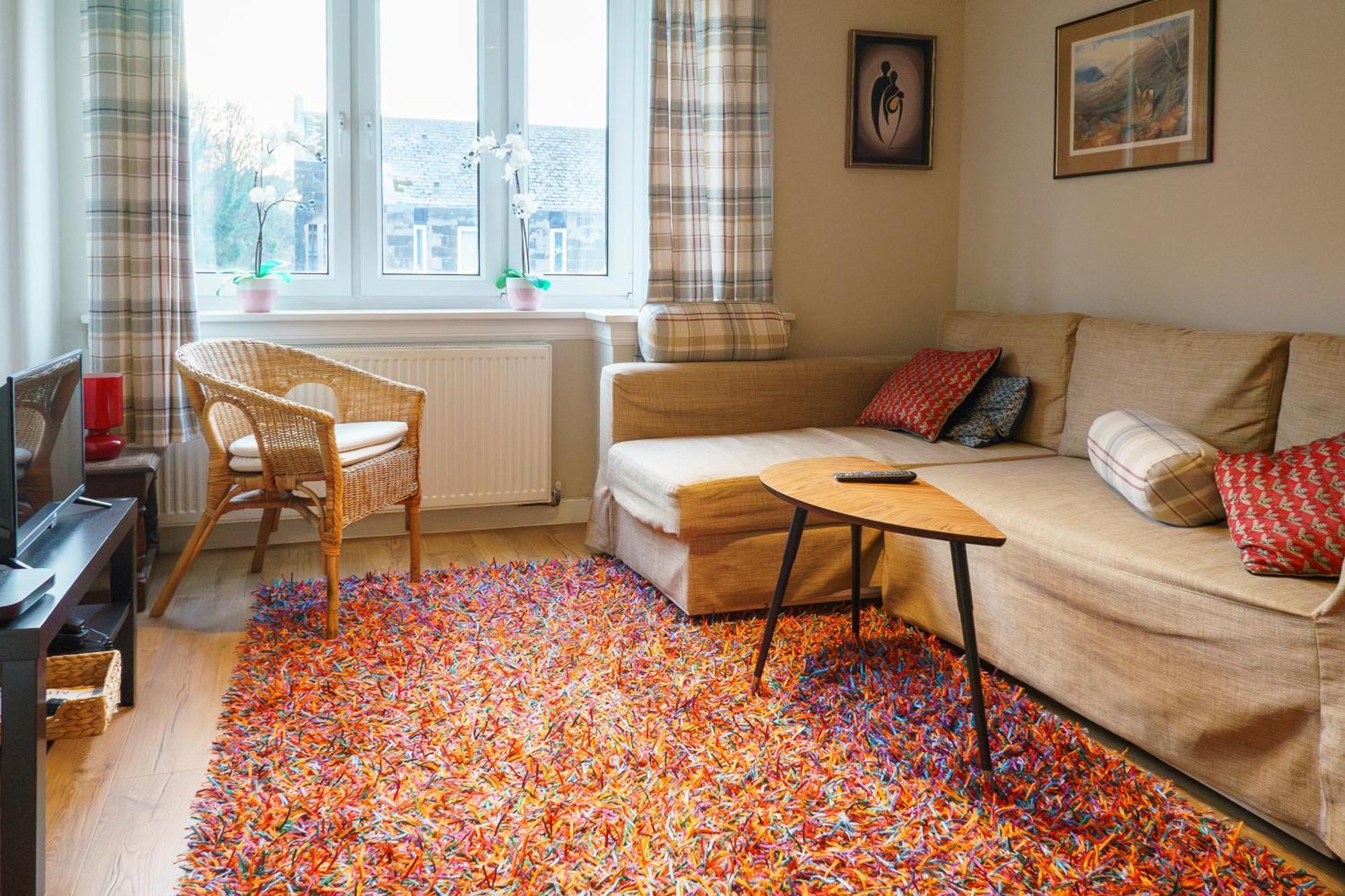 Апартаменты Bright Spacious 2 Bedroom In Stockbridge Эдинбург